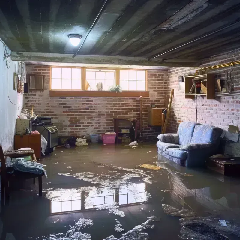 Flooded Basement Cleanup in Bethlehem Village, CT